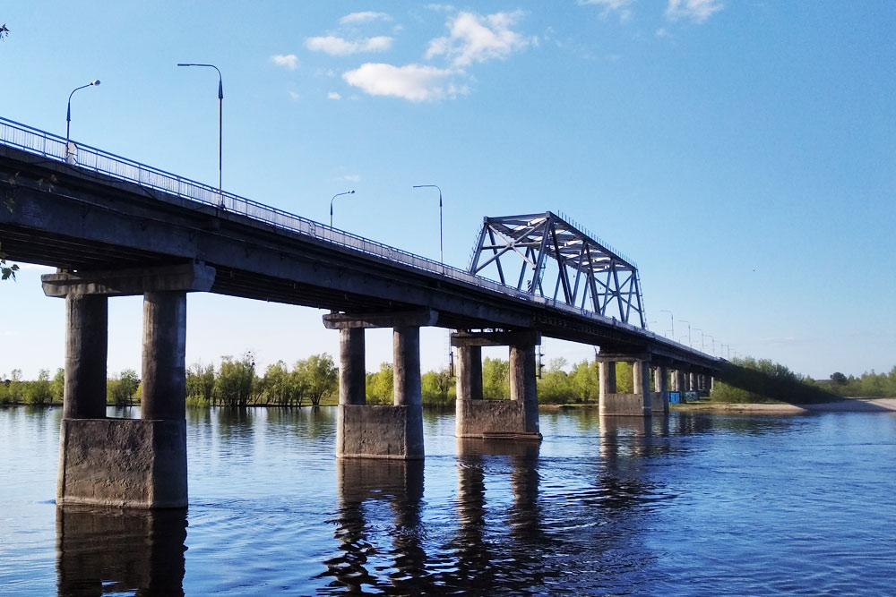 Реконструкция моста через Припять в Мозыре