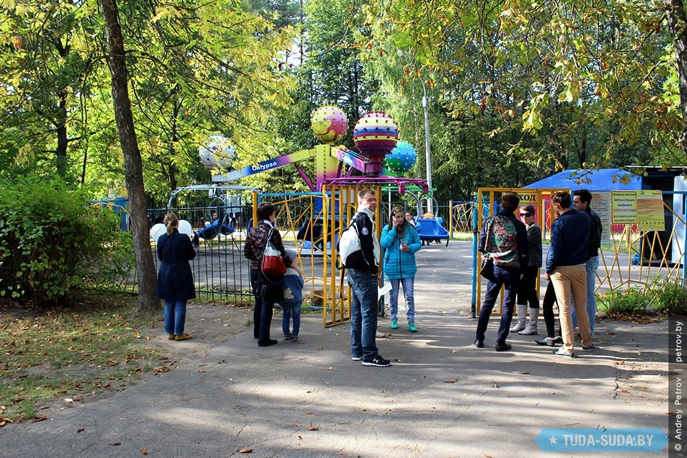 Аттракционы в парках Минска