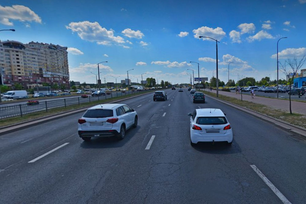 Один из проспектов Минска перекроют на выходные Дорожные работы