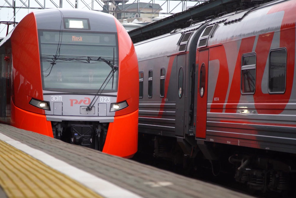 Поезд Ласточка