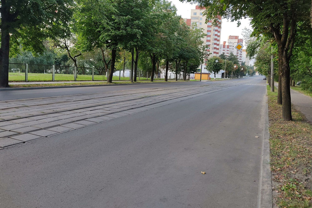 В Минске на участке дороги меняют схему движения. Надолго Старовиленский тракт