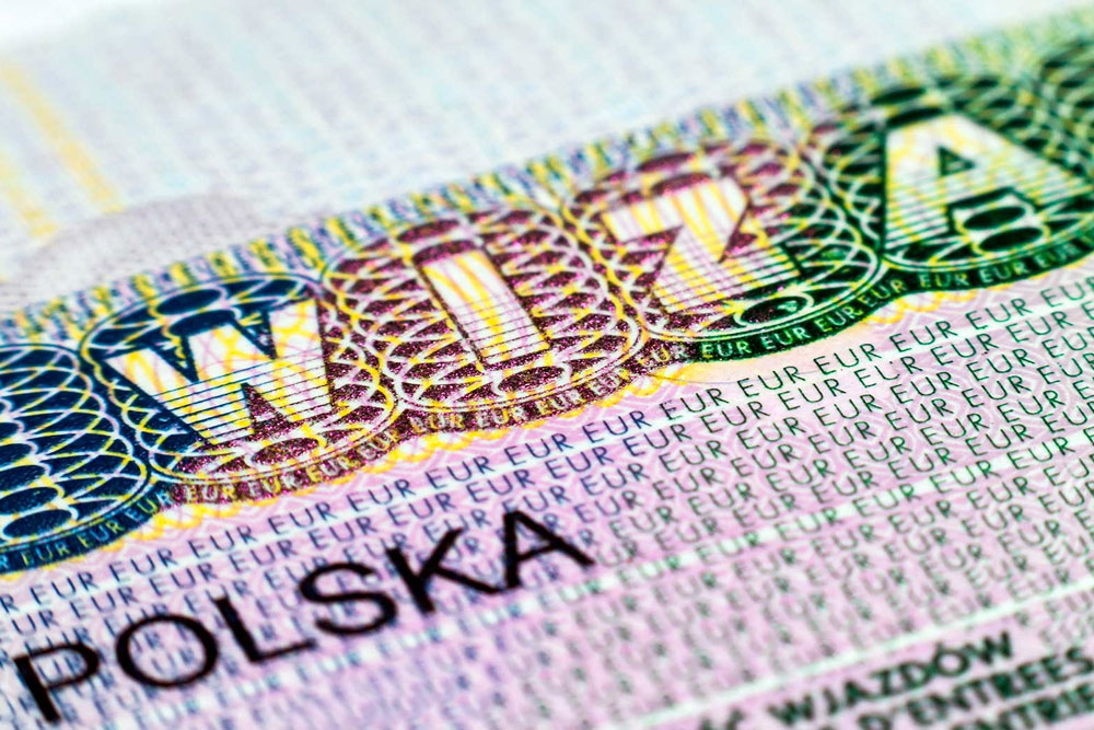 Польские власти начали ставить новые отметки при въезде в паспортах белорусов Польская виза