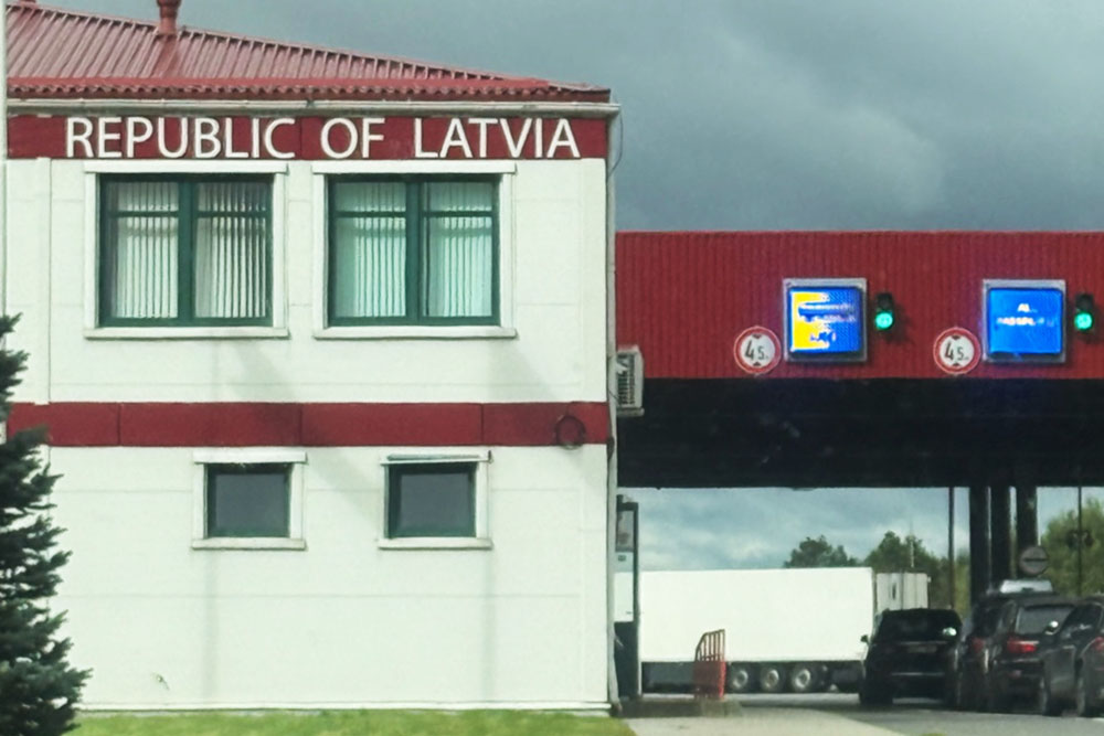 Граница Латвии