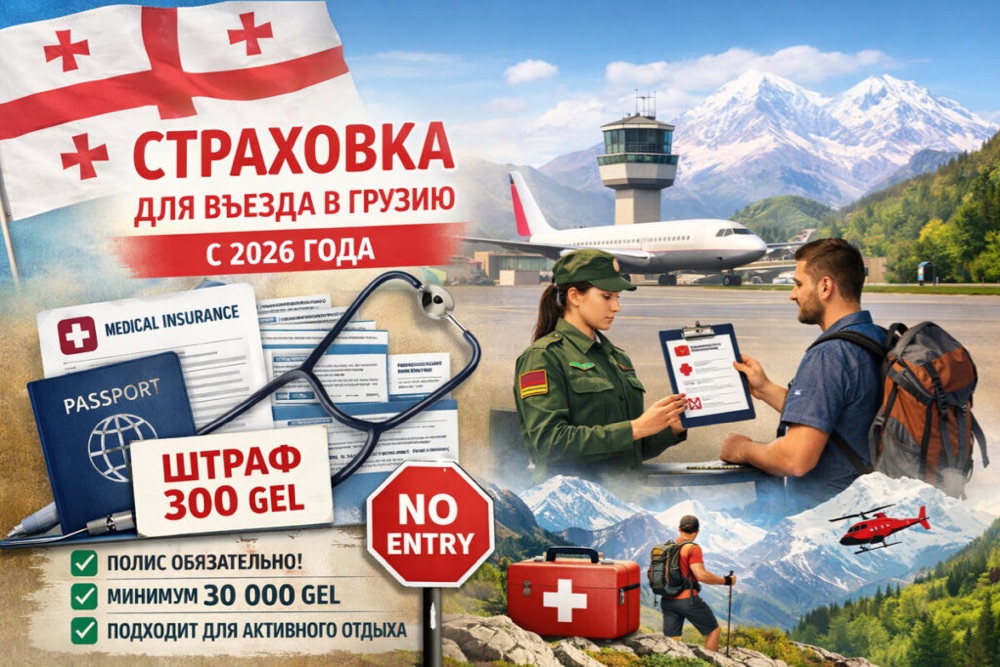 Медицинская страховка для въезда в Грузию Правила оформления медицинской страховки в Грузии